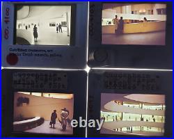 Guggenheim Museum New York Architecture Frank L Wright 35mm Glass Slides Lot 38