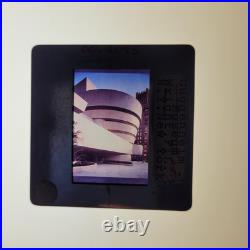 Guggenheim Museum New York Architecture Frank L Wright 35mm Glass Slides Lot 38