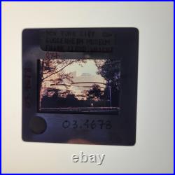 Guggenheim Museum New York Architecture Frank L Wright 35mm Glass Slides Lot 38