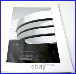 Guggenheim Museum Photo by Theodore Newhall DeJony. ORIGINAL Rare SIGNED