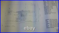 HILLS-DECARO FRANK LLOYD WRIGHT HOUSE, SET OF RESTORATION BLUEPRINTS from 1976