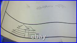 HILLS-DECARO FRANK LLOYD WRIGHT HOUSE, SET OF RESTORATION BLUEPRINTS from 1976