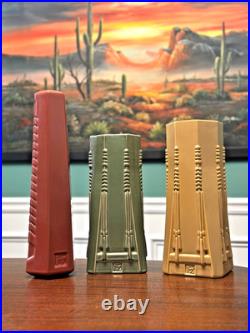 Haeger, Frank Lloyd Wright Collection, Pinnacle Vase 16 Cayenne Red