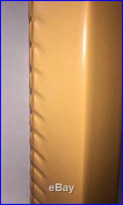 Haeger Studio Art Pottery Frank Lloyd Wright / Arts & Crafts Inspired Gold Vase
