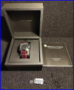 Hamilton Lloyd Quartz Good Condition With Box 37mm Frank Lloyd Wright