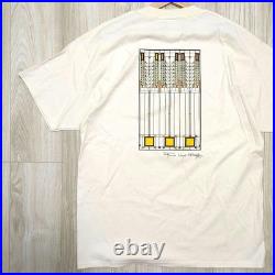 Hanes Frank Lloyd Wright Tree of Life T-Shirt Vintage L Near Mint Cotton Unisex