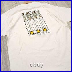 Hanes Frank Lloyd Wright Tree of Life T-Shirt Vintage L Near Mint Cotton Unisex