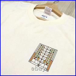 Hanes Frank Lloyd Wright Tree of Life T-Shirt Vintage L Near Mint Cotton Unisex