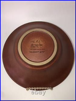 Heath Pottery Talieson Susan Jacob Lockhart Frank Lloyd Wright inspired Bowl