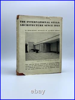 Henry-Russell HITCHCOCK / The International Style Architecture Since 1922 1st ed Henry-Russell HITCHCOCK / The International Style Architecture Since 1922 1st ed