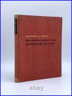 Henry-Russell HITCHCOCK / The International Style Architecture Since 1922 1st ed Henry-Russell HITCHCOCK / The International Style Architecture Since 1922 1st ed