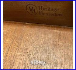 Heritage Henredon Frank Lloyd Wright Style Mid Century Dresser Chest Drawers