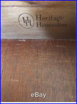 Heritage Henredon Frank Lloyd Wright Style Mid Century Dresser Chest Drawers