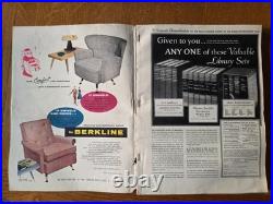 House Beautiful Magazine Frank Lloyd Wright double issue Nov 1955/Oct 1959