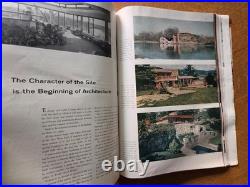 House Beautiful Magazine Frank Lloyd Wright double issue Nov 1955/Oct 1959
