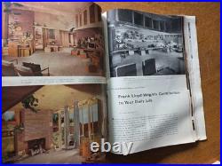 House Beautiful Magazine Frank Lloyd Wright double issue Nov 1955/Oct 1959