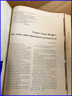 House Beautiful Magazine, November 1955 Volume 97, No. 11 Frank Lloyd Wright