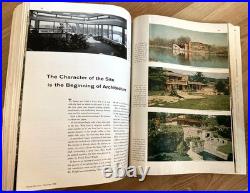 House Beautiful Magazine, November 1955 Volume 97, No. 11 Frank Lloyd Wright