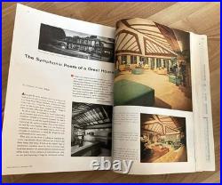 House Beautiful Magazine, November 1955 Volume 97, No. 11 Frank Lloyd Wright