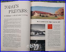 House & Home 1956 Frank Lloyd Wright Mid Century Modern MCM Prefabricated