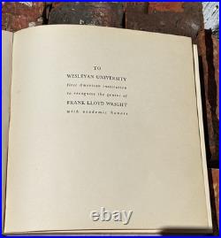 In the Nature of Materials The Buildings of Frank Lloyd Wright Hard Cover Book
