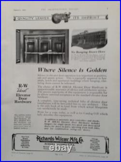 Jan 1925 Architectural Record Owner Allan D Conover UW Prof Frank Lloyd Wright