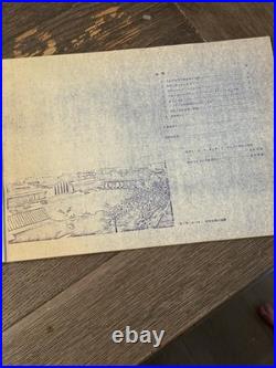 Jiyu Gakuen Myonichikan Measured Drawings Frank Lloyd Wright RARE Jiyu Gakuen Myonichikan Measured Drawings Frank Lloyd Wright RARE