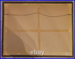 Johnny Crocker Hand Signed Pencil Art Similar To Frank Lloyd Wright/Paul Rudolph