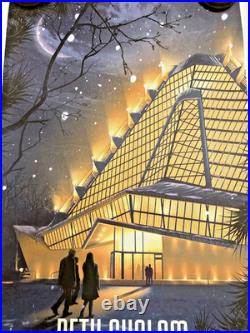 Juan Ramos Beth Sholom Synagogue Frank Lloyd Wright x/75 Print GLOW in the DARK