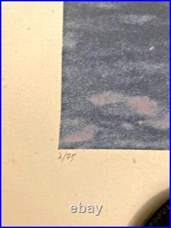 Juan Ramos Beth Sholom Synagogue Frank Lloyd Wright x/75 Print GLOW in the DARK