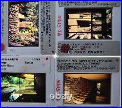 Kaufmann House Bear Run, PA Frank Lloyd Wright 35mm Glass Slides Lot of 101 Kaufmann House Bear Run, PA Frank Lloyd Wright 35mm Glass Slides Lot of 101