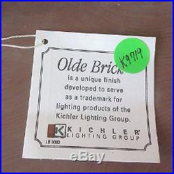 Kichler Outdoor Wall Light Lighting K-9719 Olde Brick Frank Lloyd Wright Style