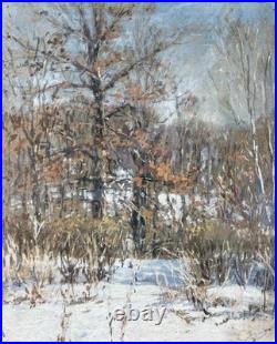 LAWRENCE BUCK Original Signed Gouache Painting Prairie School Frank Lloyd Wright