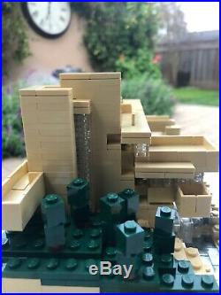 LEGO 21005 Architecture Fallingwater Frank Lloyd Wright 100% Complete no manual
