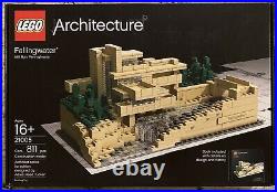 LEGO 21005 Architecture Fallingwater, Frank Lloyd Wright, New Factory Sealed Box