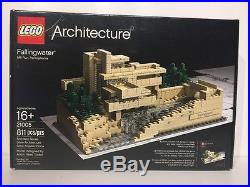 LEGO 21005 Architecture Fallingwater RETIRED Frank Lloyd Wright Falling Water