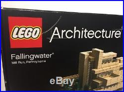 LEGO 21005 Architecture Fallingwater RETIRED Frank Lloyd Wright Falling Water