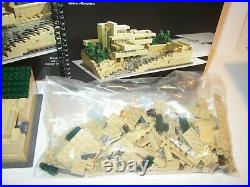 LEGO 21005 Fallingwater Frank Lloyd Wright Not Inventoried Partially Assembled