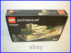 LEGO 21005 Fallingwater Frank Lloyd Wright Not Inventoried Partially Assembled