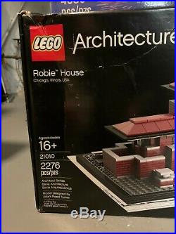 LEGO 21010 Architecture Robie House by Frank Lloyd Wright NEW RARE RETIRED