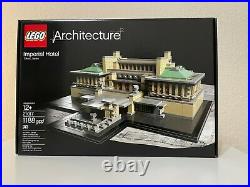 LEGO 21017 Architecture Imperial Hotel Frank Lloyd Wright Japan Landmark Retired