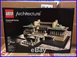 LEGO 21017 Architecture Imperial Hotel-Frank Lloyd Wright-Japan-RETIRED
