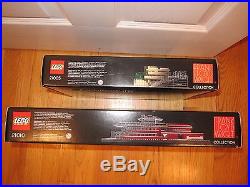 LEGO ARCHITECTURE 21010 Robbie House & 21005 Fallingwater Frank Lloyd Wright NEW