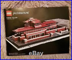 LEGO Architecture 2011 Robie House 21010 MANUAL ONLY Frank Lloyd Wright HTF