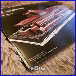 LEGO Architecture 2011 Robie House 21010 MANUAL ONLY Frank Lloyd Wright HTF