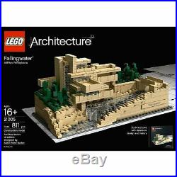 LEGO Architecture 21005 Falling Water by Frank Lloyd Wright NISB Rare Retired