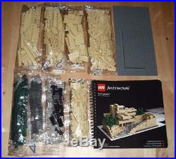 LEGO Architecture 21005 Fallingwater Frank Lloyd Wright 100% COMPLETE
