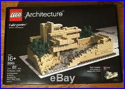 LEGO Architecture 21005 Fallingwater Frank Lloyd Wright Rare New with Open Box