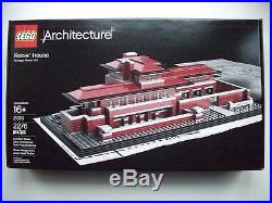 LEGO Architecture #21010 Robie House Frank Lloyd Wright- New in Sealed Box