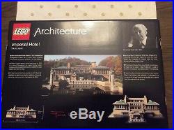 LEGO Architecture #21017 Frank Lloyd Wright Imperial Hotel Sealed Contents